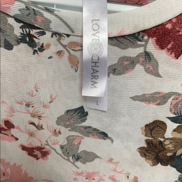 Sheer shirt fits more as a sm/md - Picture 2 of 2